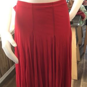 Moa-Moa RED XL and true to size.Sheer half slipped. I had Above knee slip.